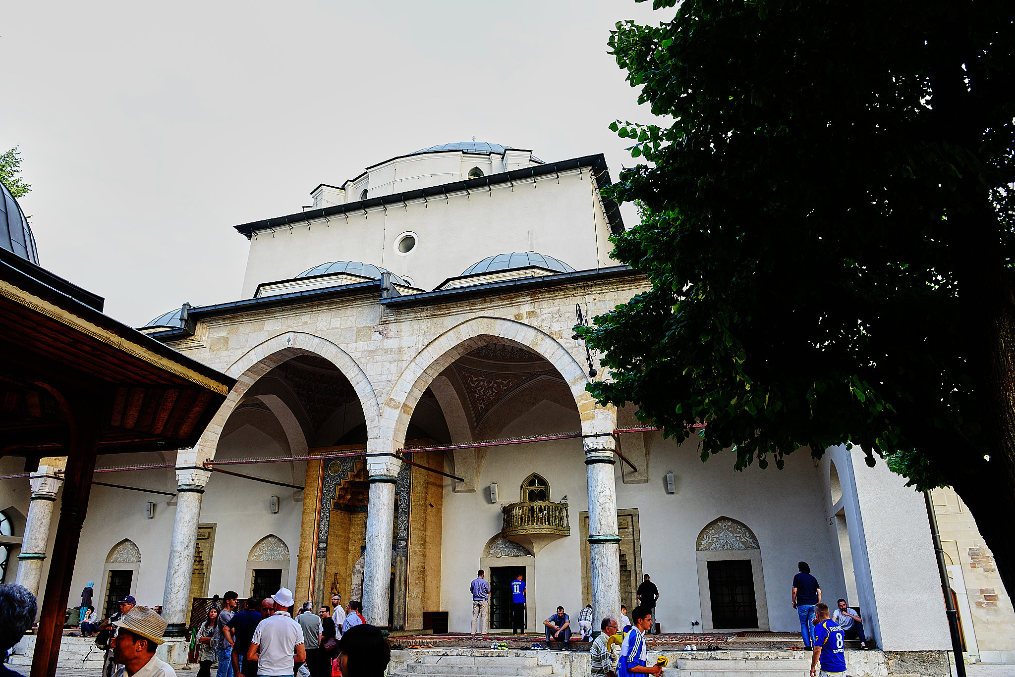 20120814 058 Gazi Husrev beg Mosque(랜드마크인 오스만식 건물의 모스크)